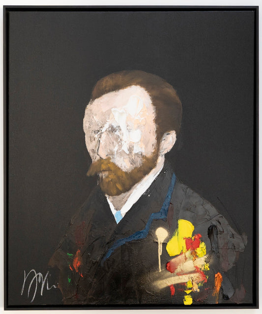 Just released NEW ARTWORKS!! from abstract portrait collection "Van Gogh"