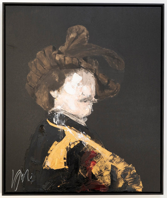 Just released NEW ARTWORKS!! from abstract portrait collection "Rembrandt"