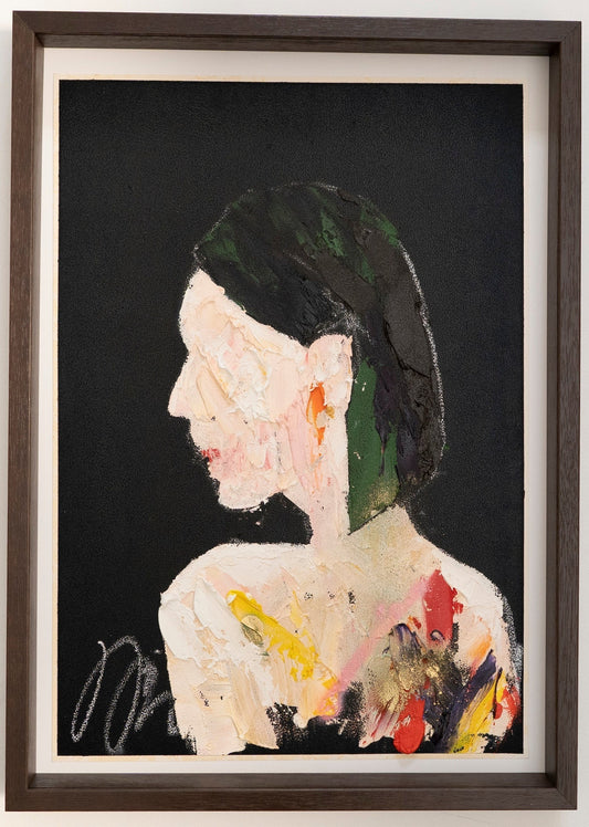 abstract portrait work mirror series collection