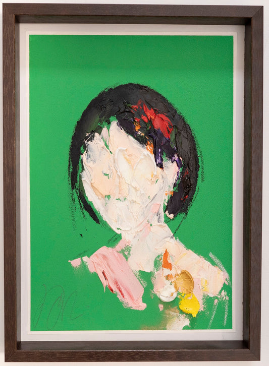 Just released NEW ARTWORKS!! from abstract portrait work mirror series collection