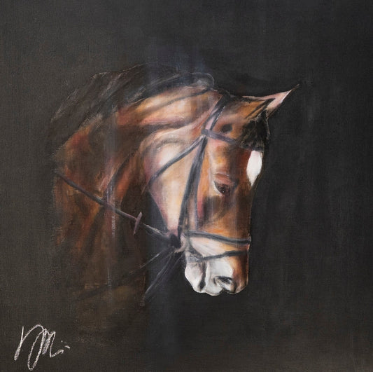 contemporary painting art "Horse" Animal collection