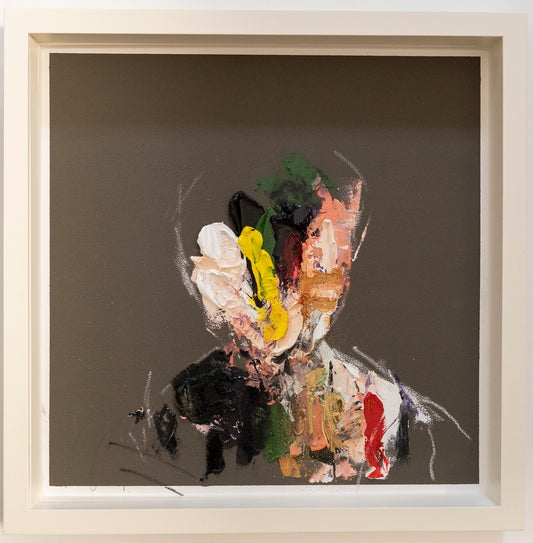 Just released NEW ARTWORKS!! from abstract portrait work mirror series collection square size!