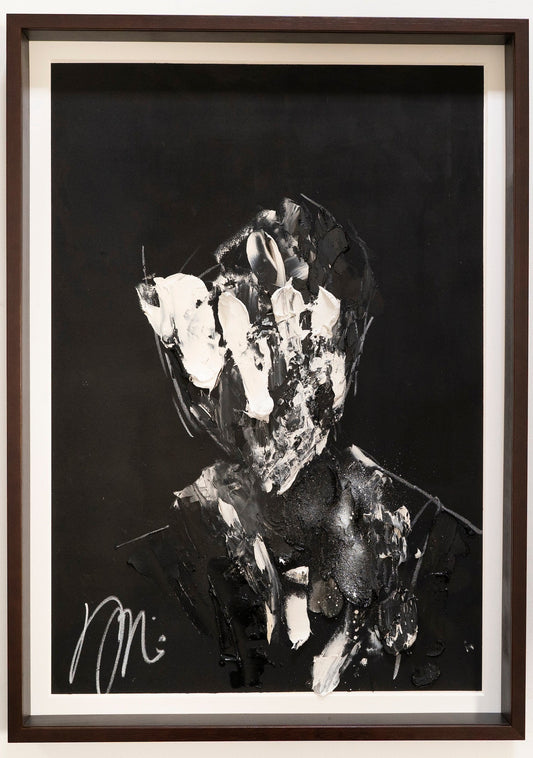 Just released NEW ARTWORKS!! from abstract portrait work mirror series collection