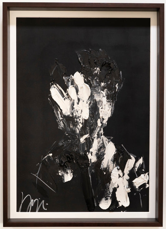 Just released NEW ARTWORKS!! from abstract portrait work mirror series collection