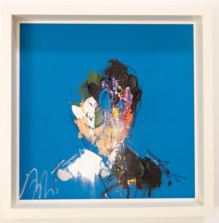 Abstract portrait work mirror series Square size
