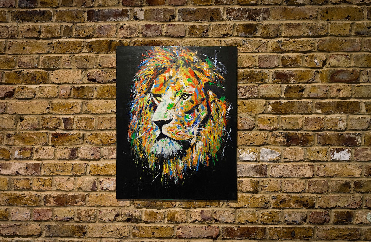 LION painting
