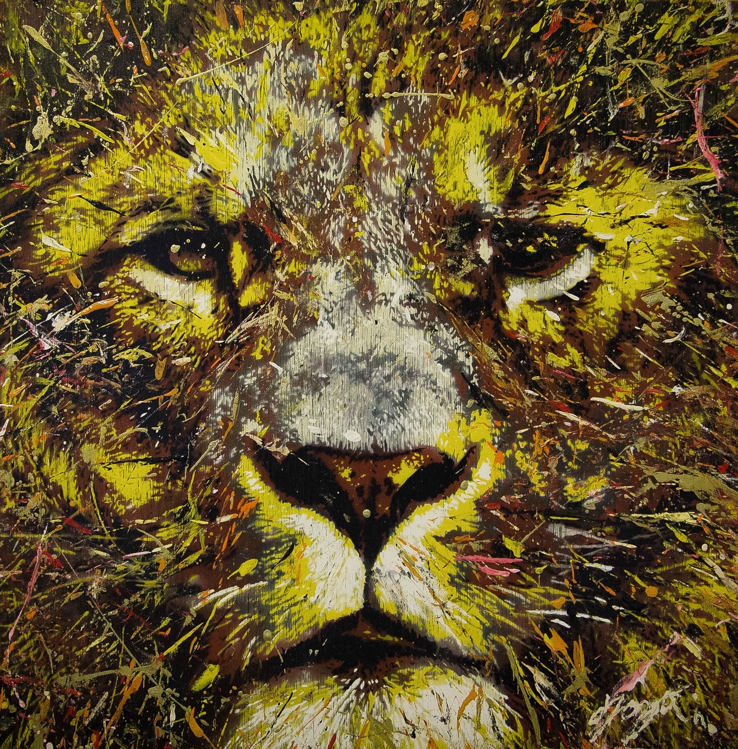 LION painting