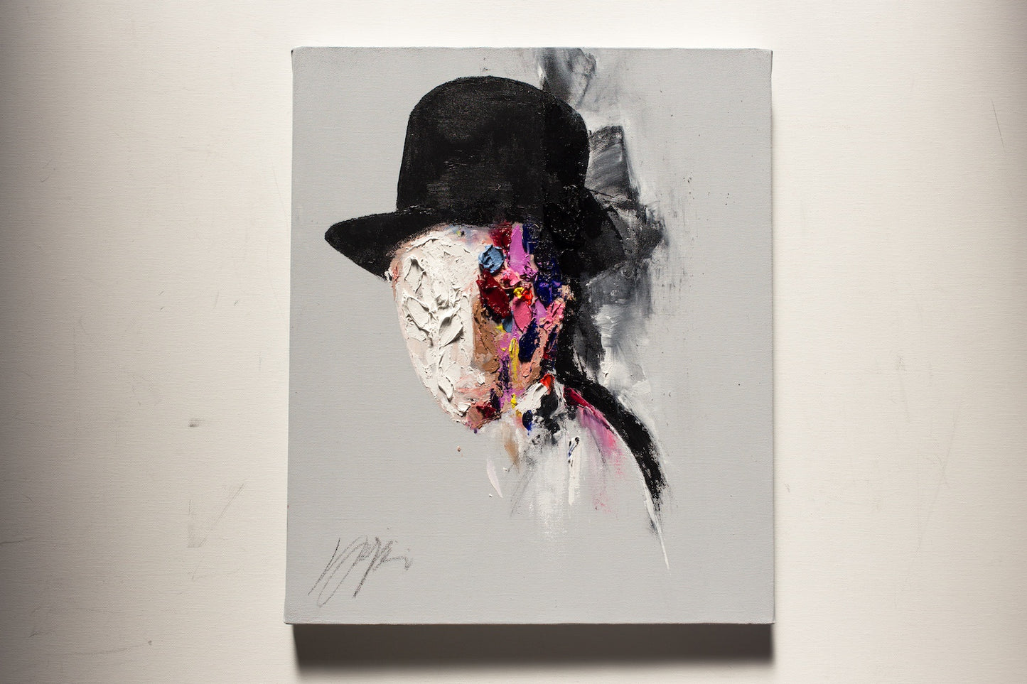 borderless contemporary painting