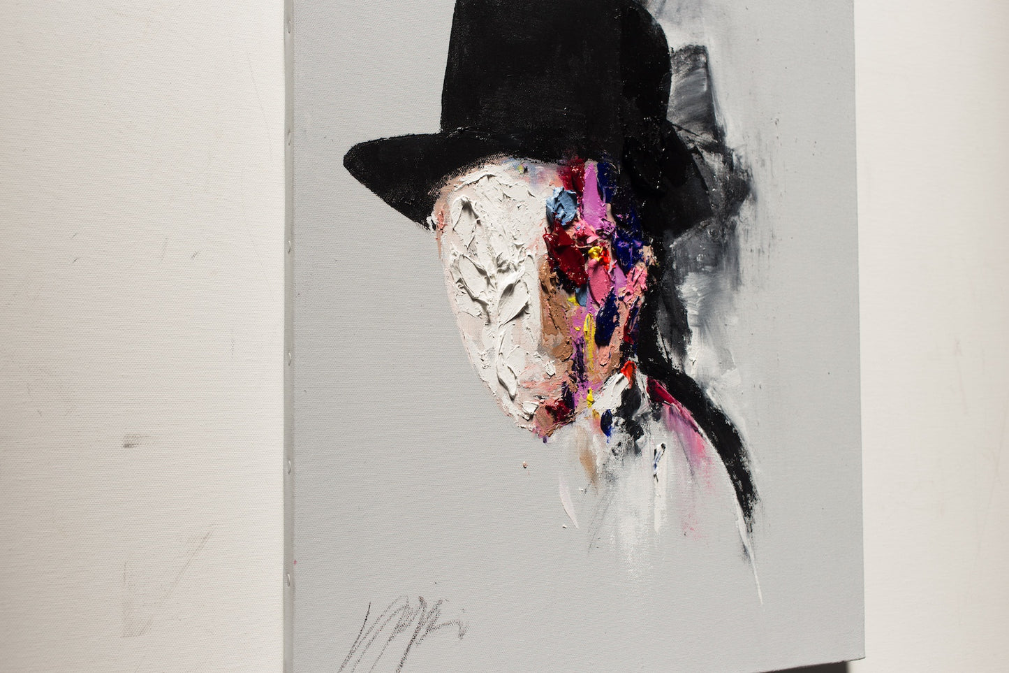 borderless contemporary painting