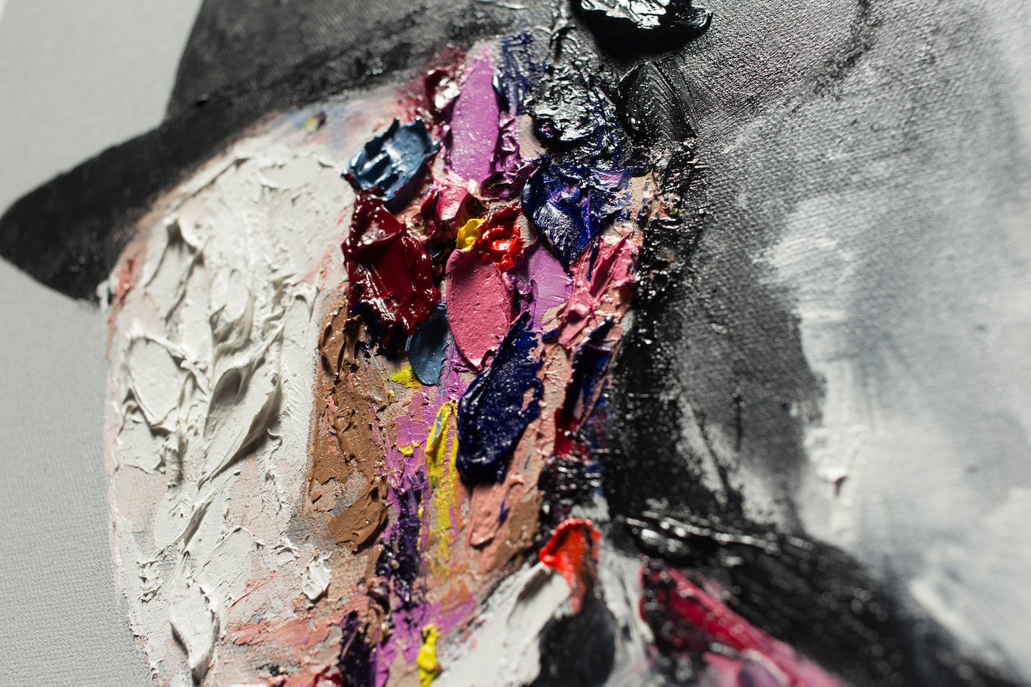 borderless contemporary painting