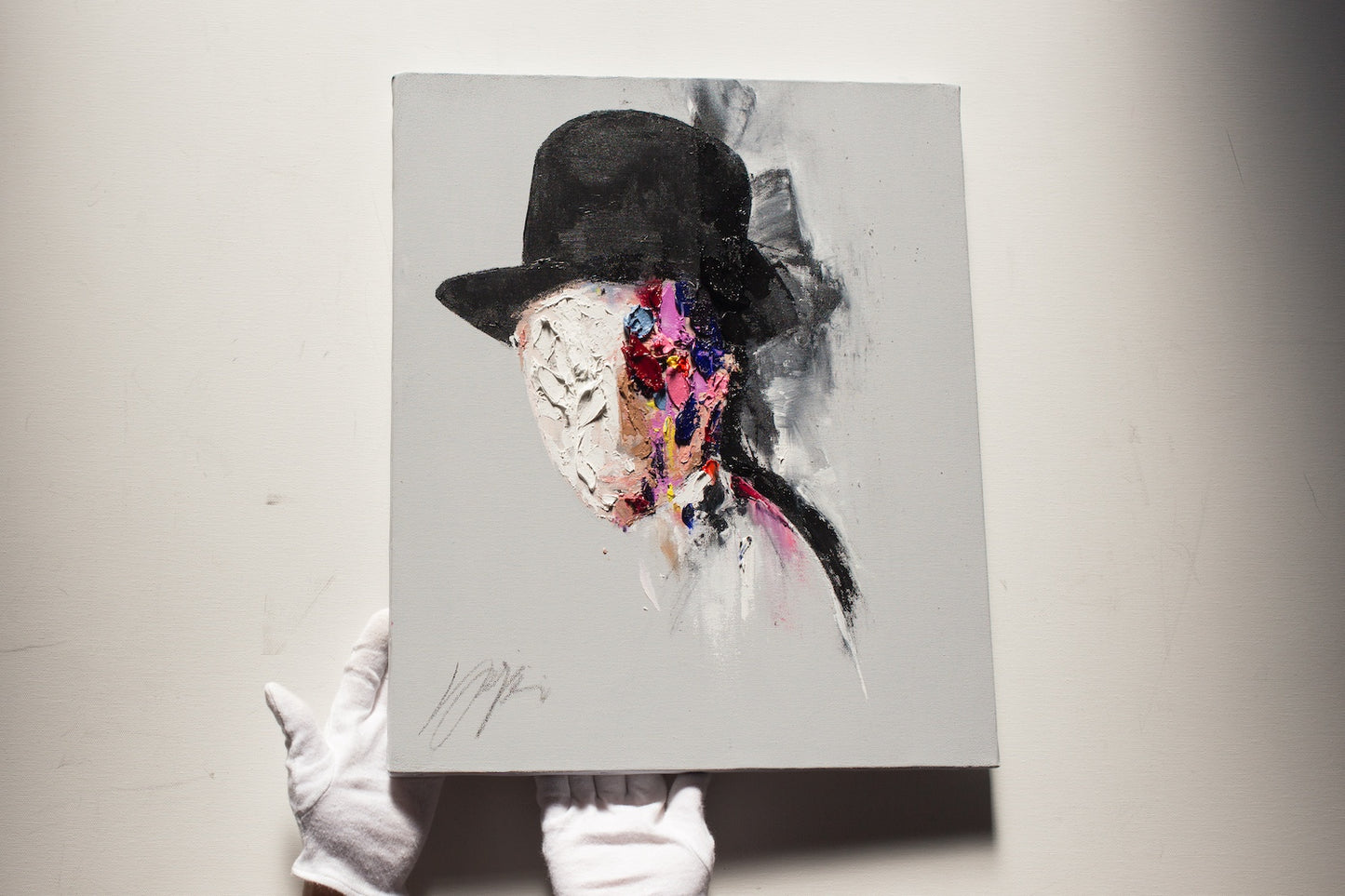 borderless contemporary painting
