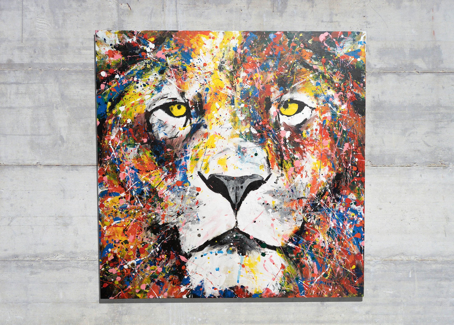LION painting