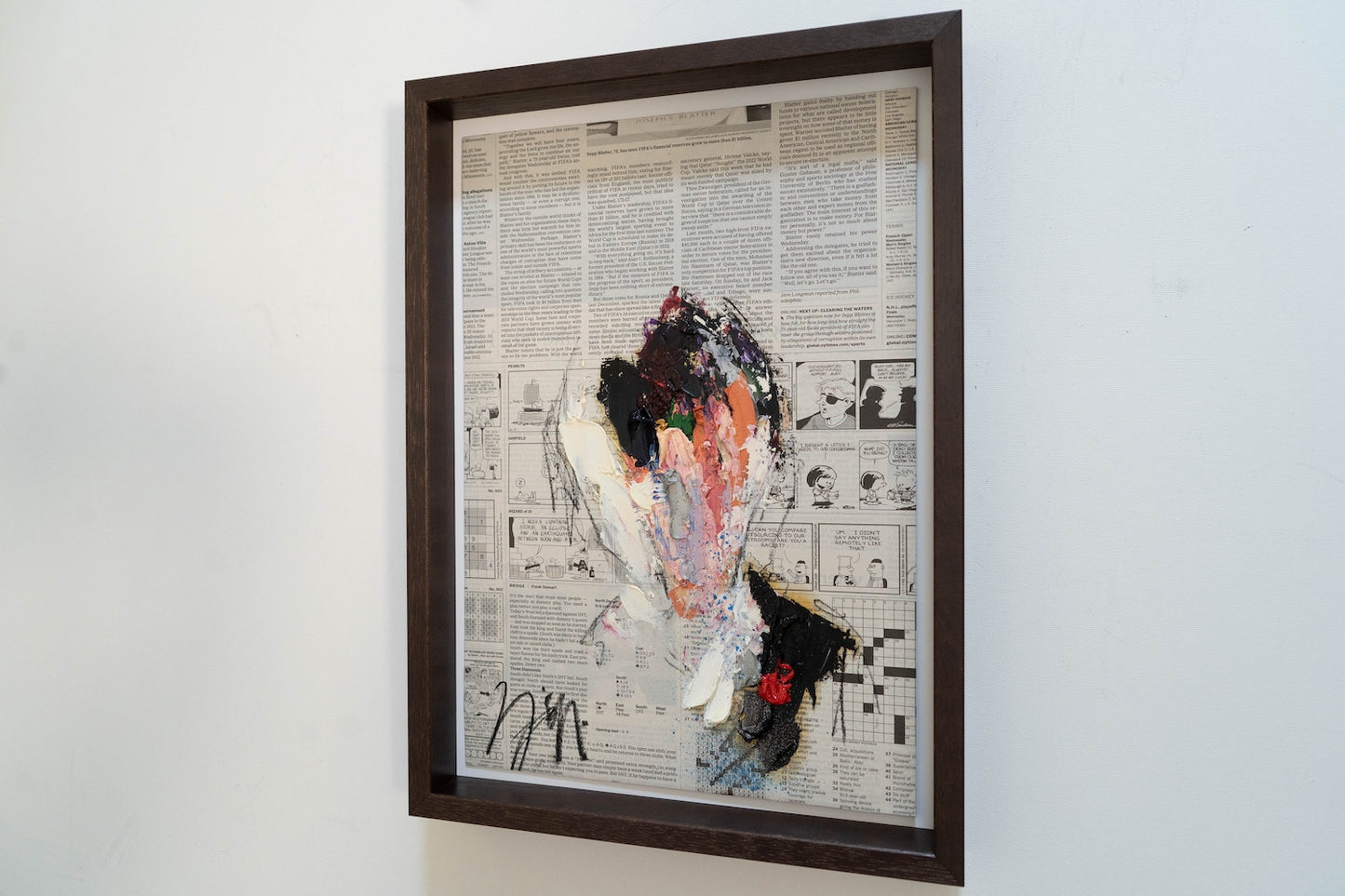 mirror series UNTITLED Portrait Portrait painting