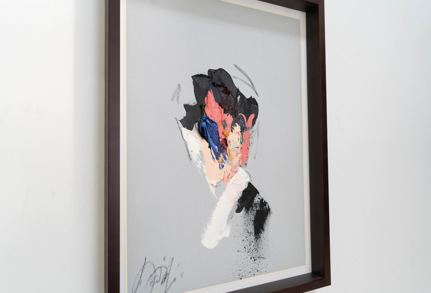 mirror series UNTITLED Portrait (Large size) painting