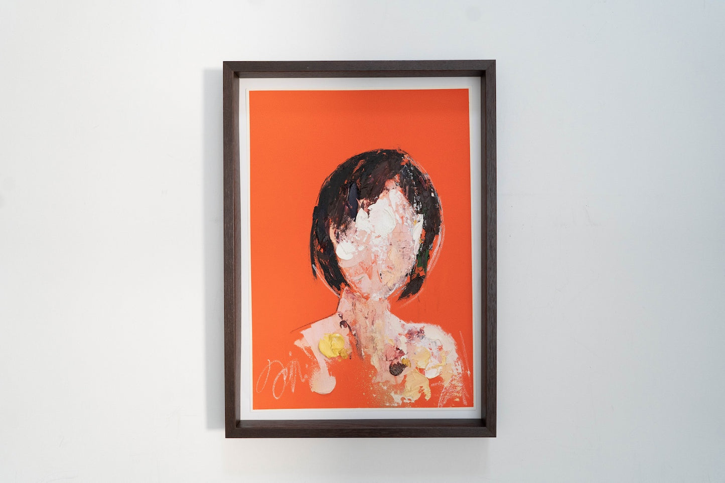 mirror series UNTITLED Portrait (Large size) painting