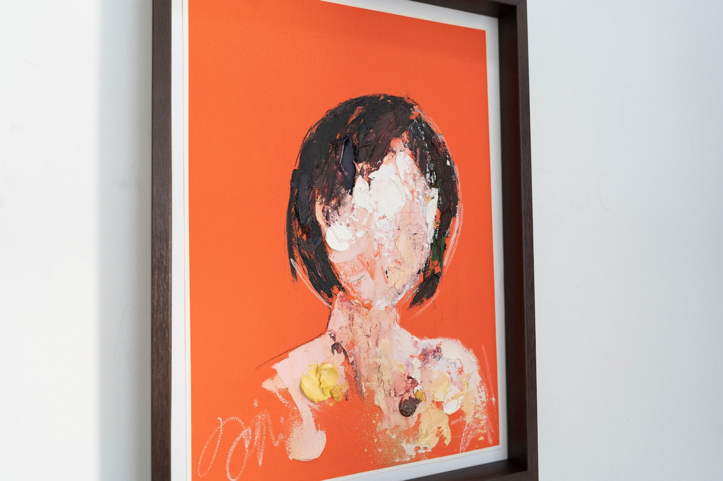 mirror series UNTITLED Portrait (Large size) painting