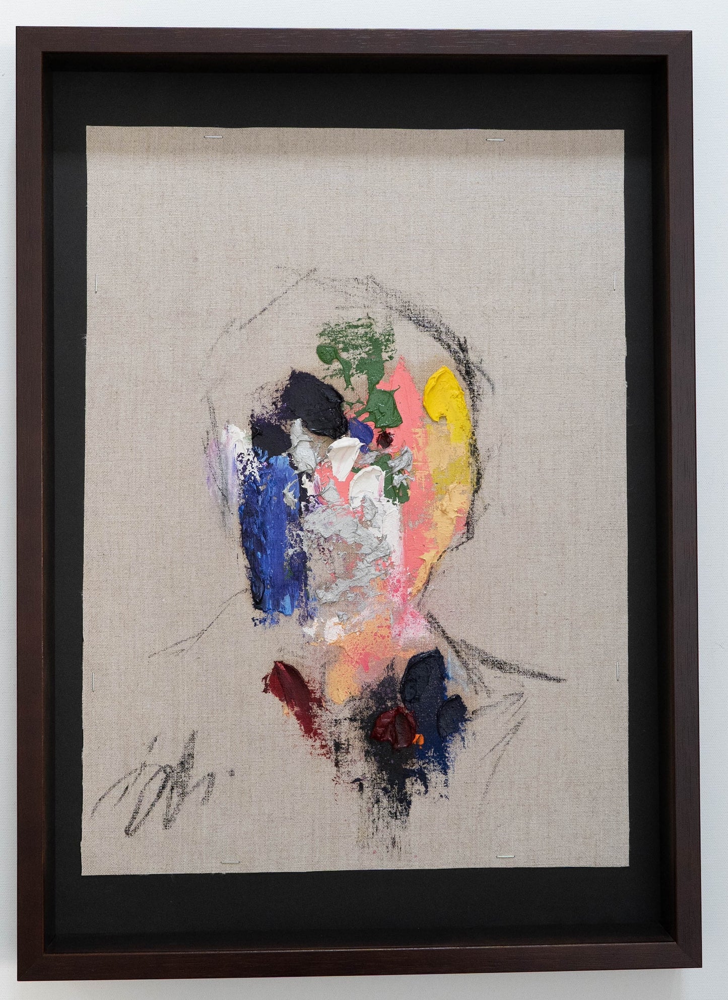 mirror series UNTITLED Portrait (Large size) painting