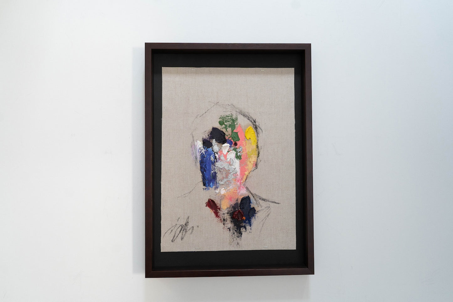 mirror series UNTITLED Portrait (Large size) painting