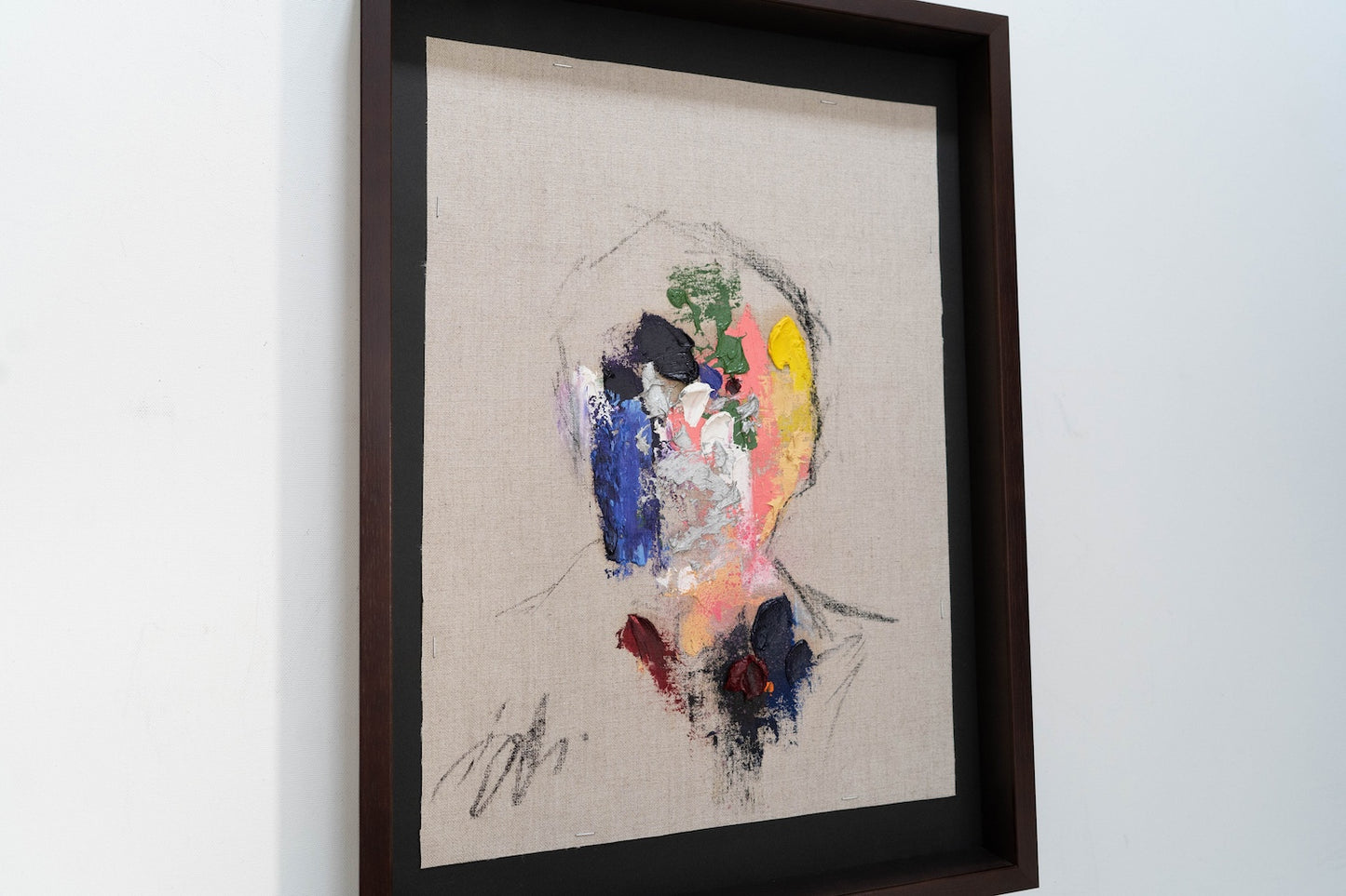 mirror series UNTITLED Portrait (Large size) painting