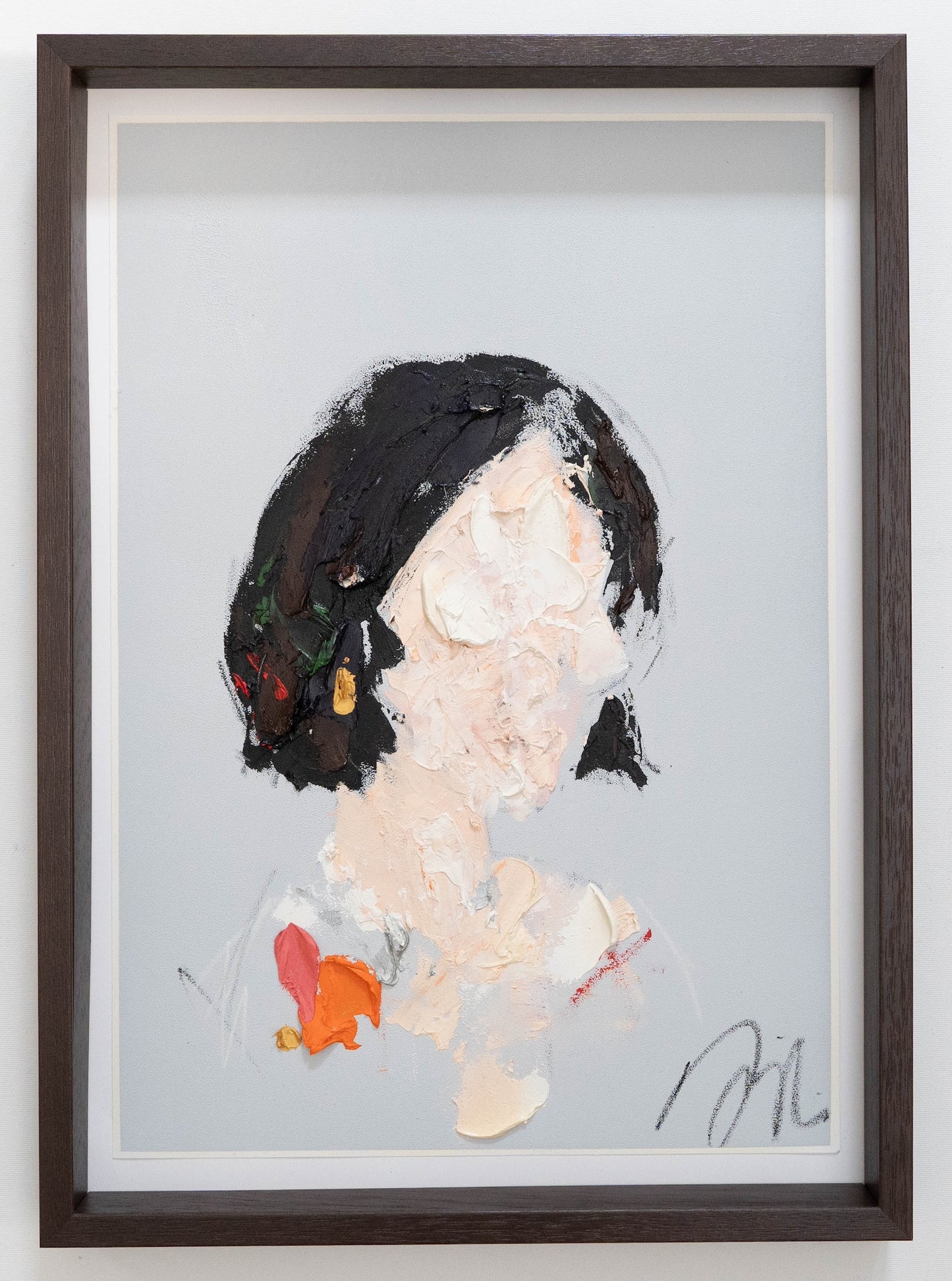 mirror series UNTITLED Portrait (Large size) painting
