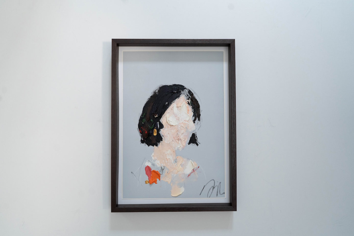 mirror series UNTITLED Portrait (Large size) painting