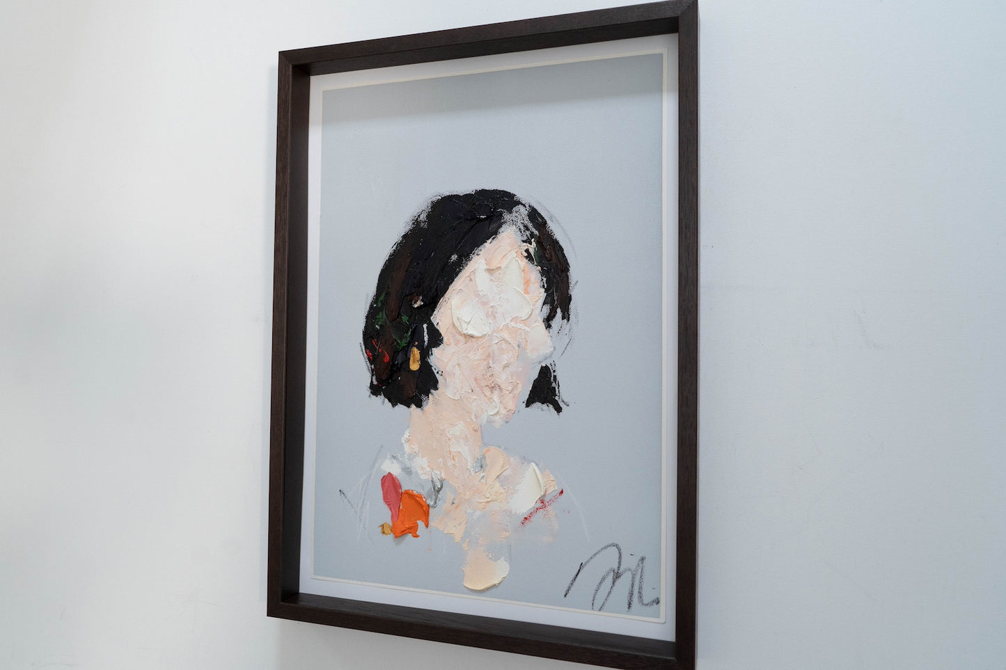 mirror series UNTITLED Portrait (Large size) painting