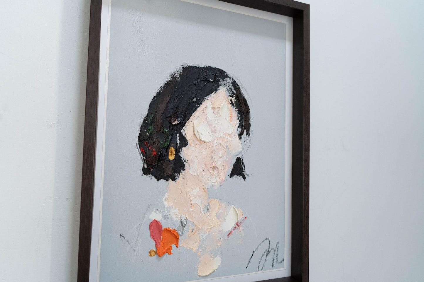 mirror series UNTITLED Portrait (Large size) painting