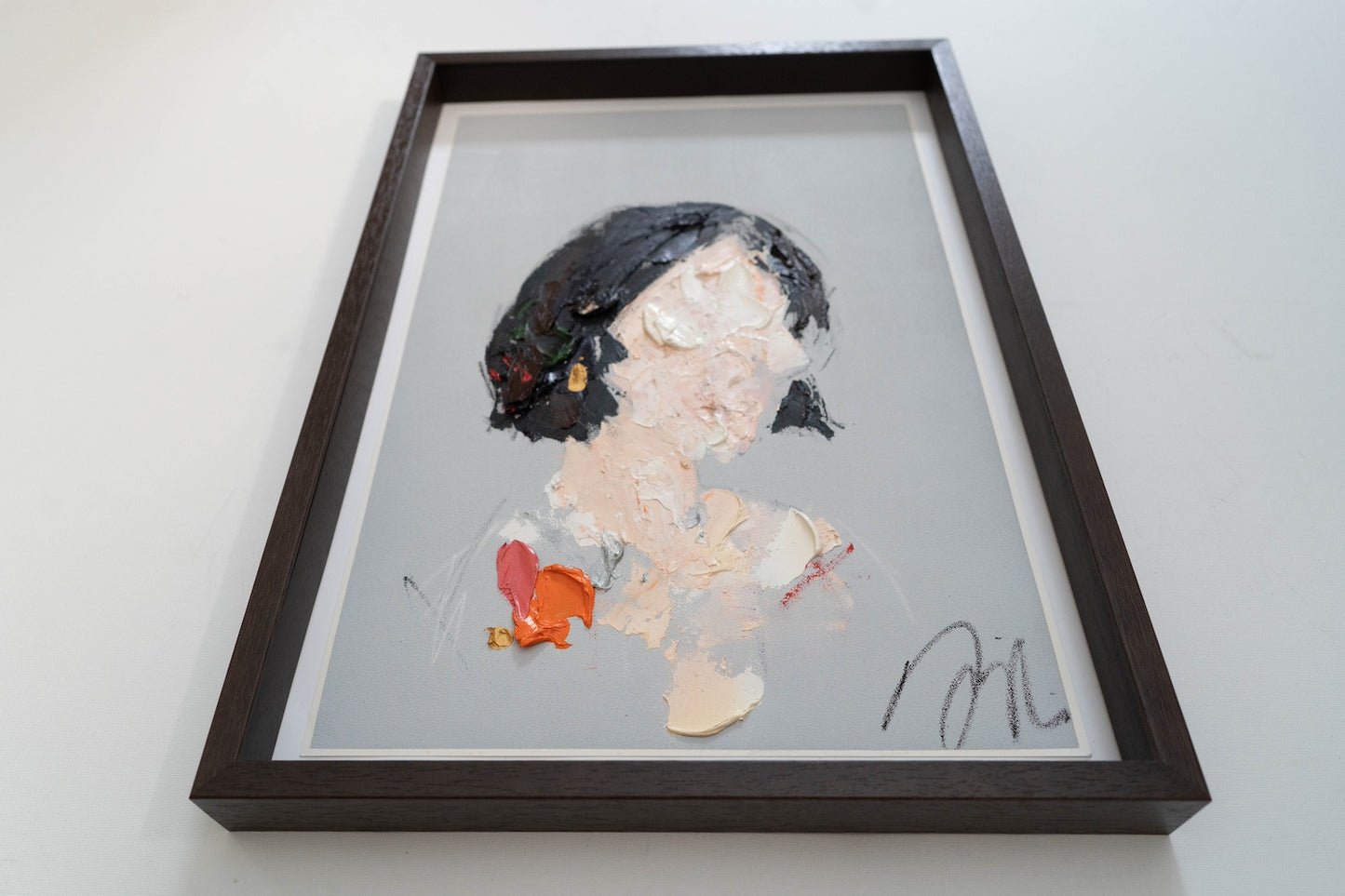 mirror series UNTITLED Portrait (Large size) painting