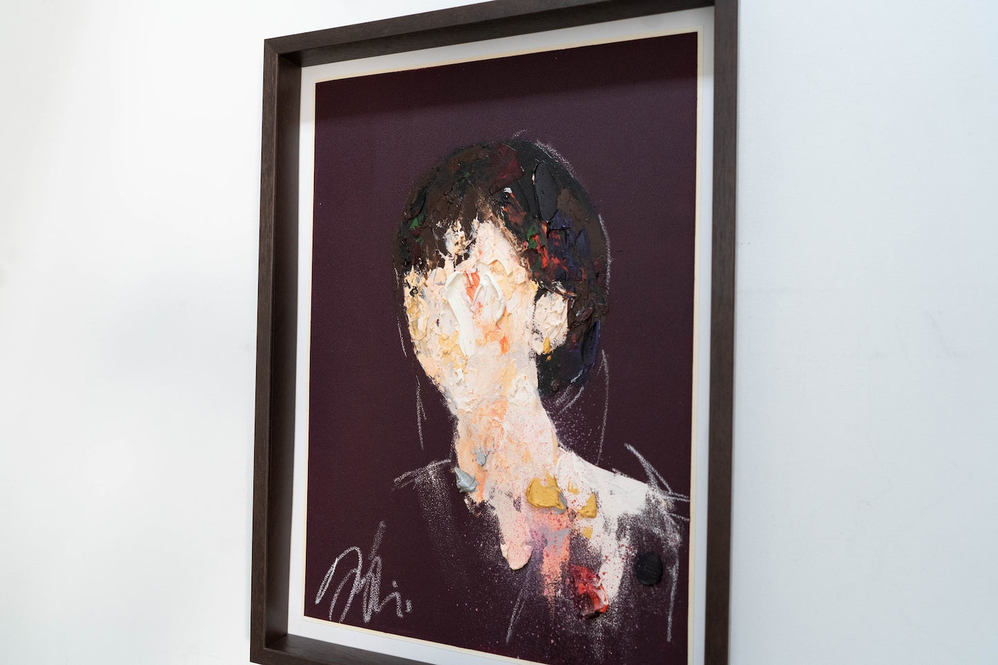 mirror series UNTITLED Portrait (Large size) painting