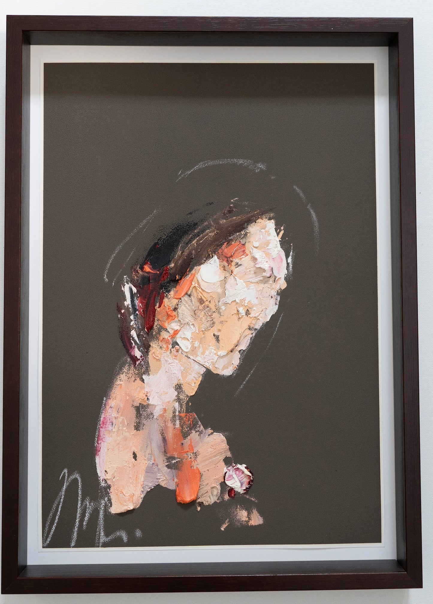 mirror series UNTITLED Portrait (Large size) painting