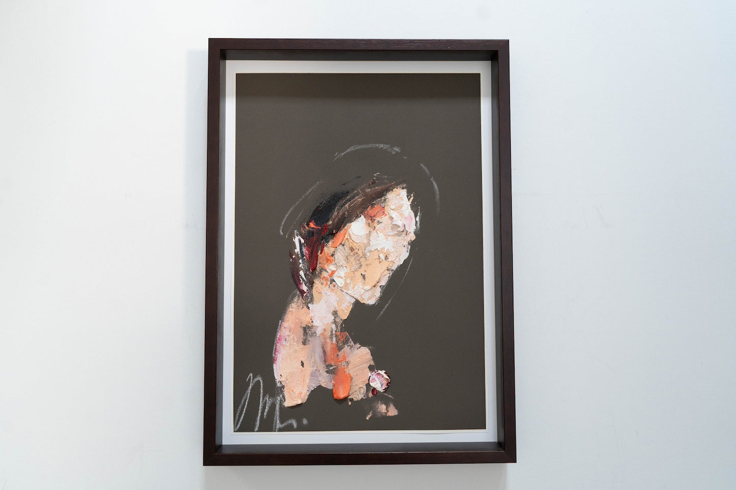 mirror series UNTITLED Portrait (Large size) painting