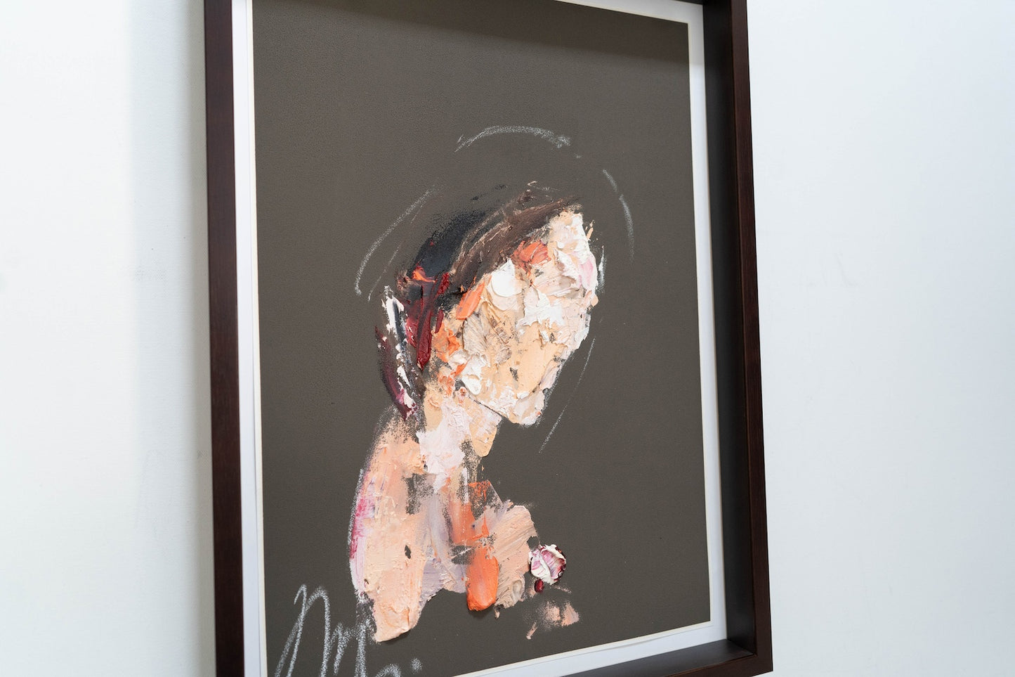 mirror series UNTITLED Portrait (Large size) painting