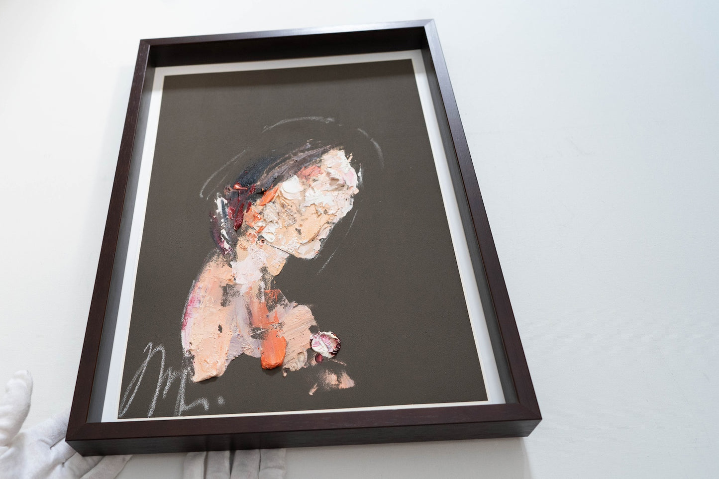 mirror series UNTITLED Portrait (Large size) painting