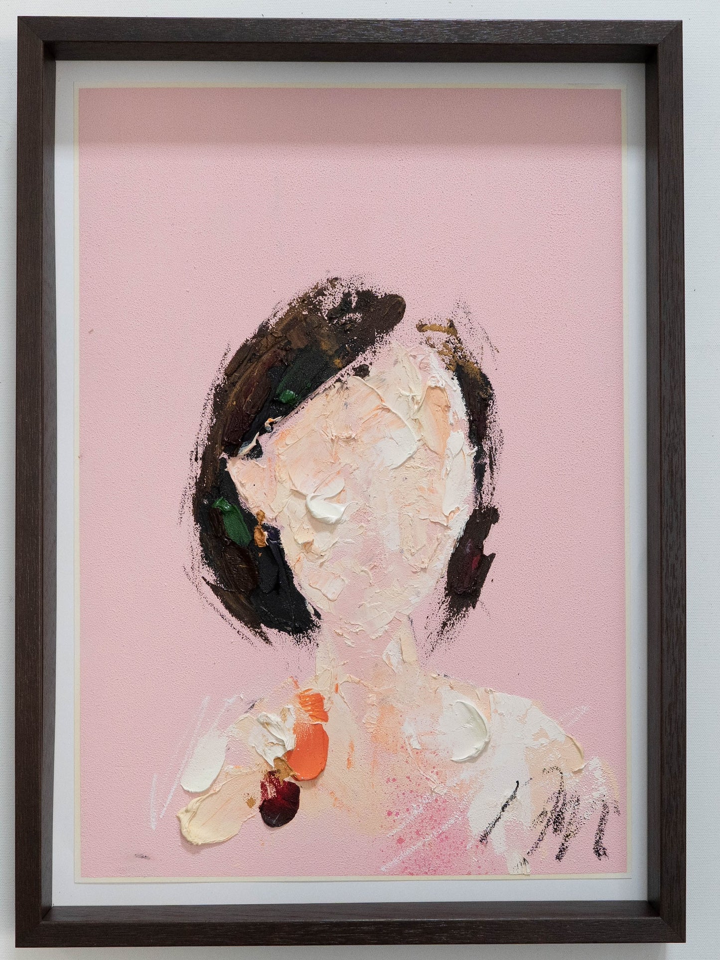 mirror series UNTITLED Portrait (Large size) painting