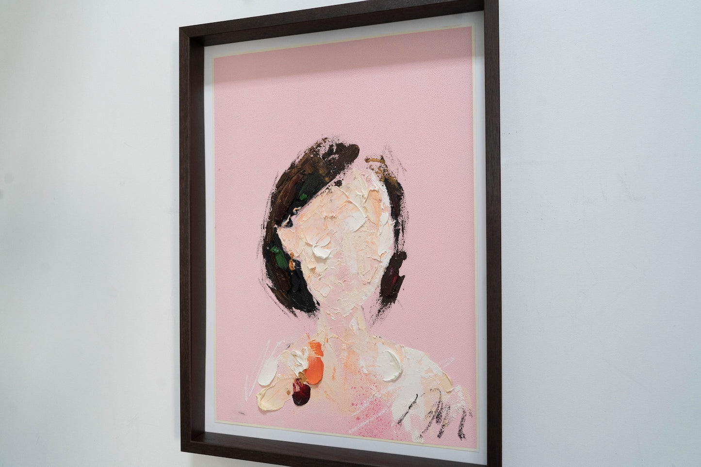 mirror series UNTITLED Portrait (Large size) painting