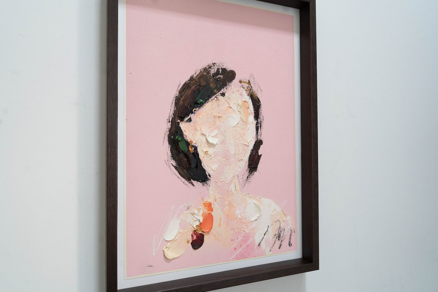 mirror series UNTITLED Portrait (Large size) painting