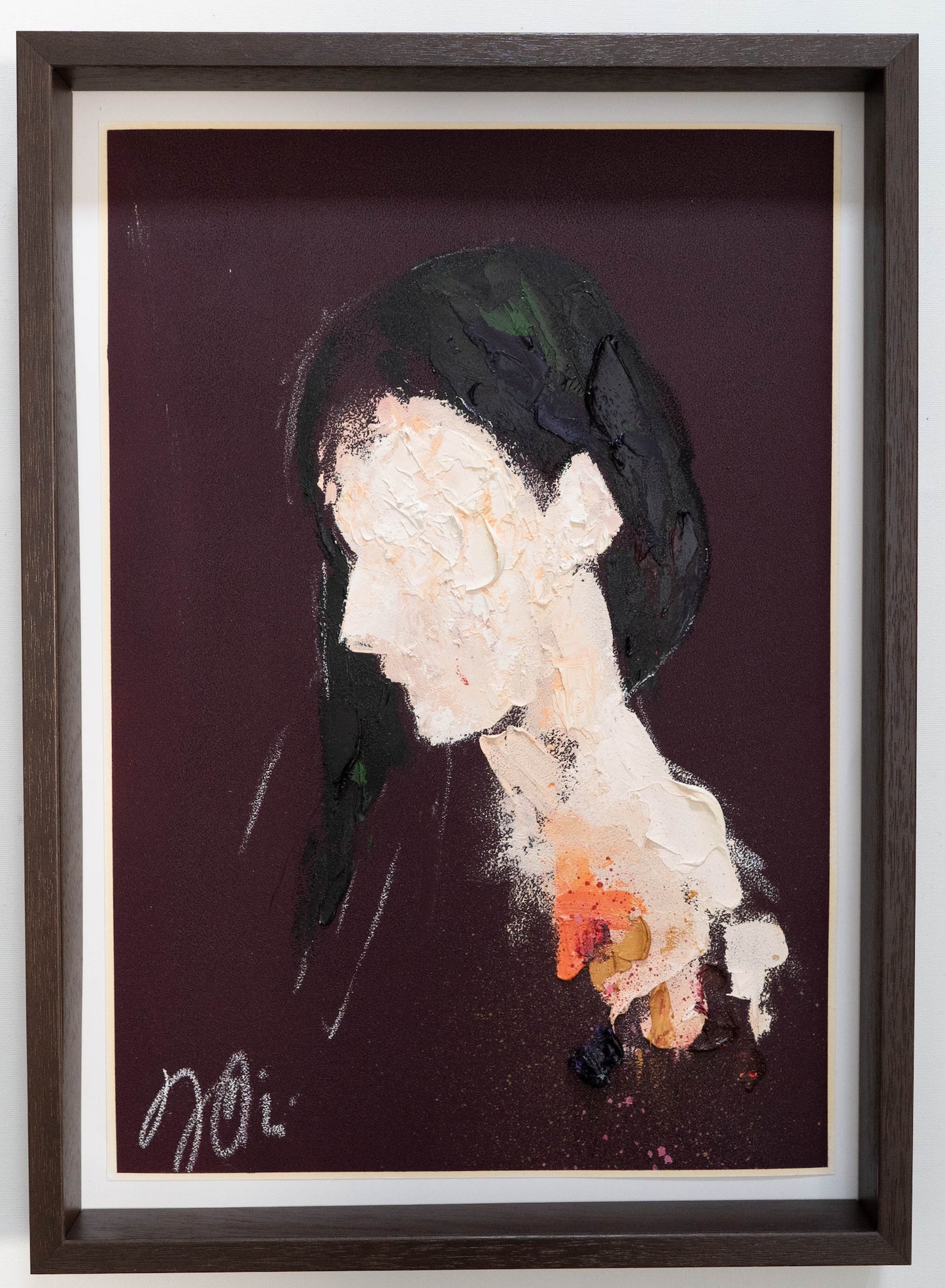 mirror series UNTITLED Portrait (Large size) painting