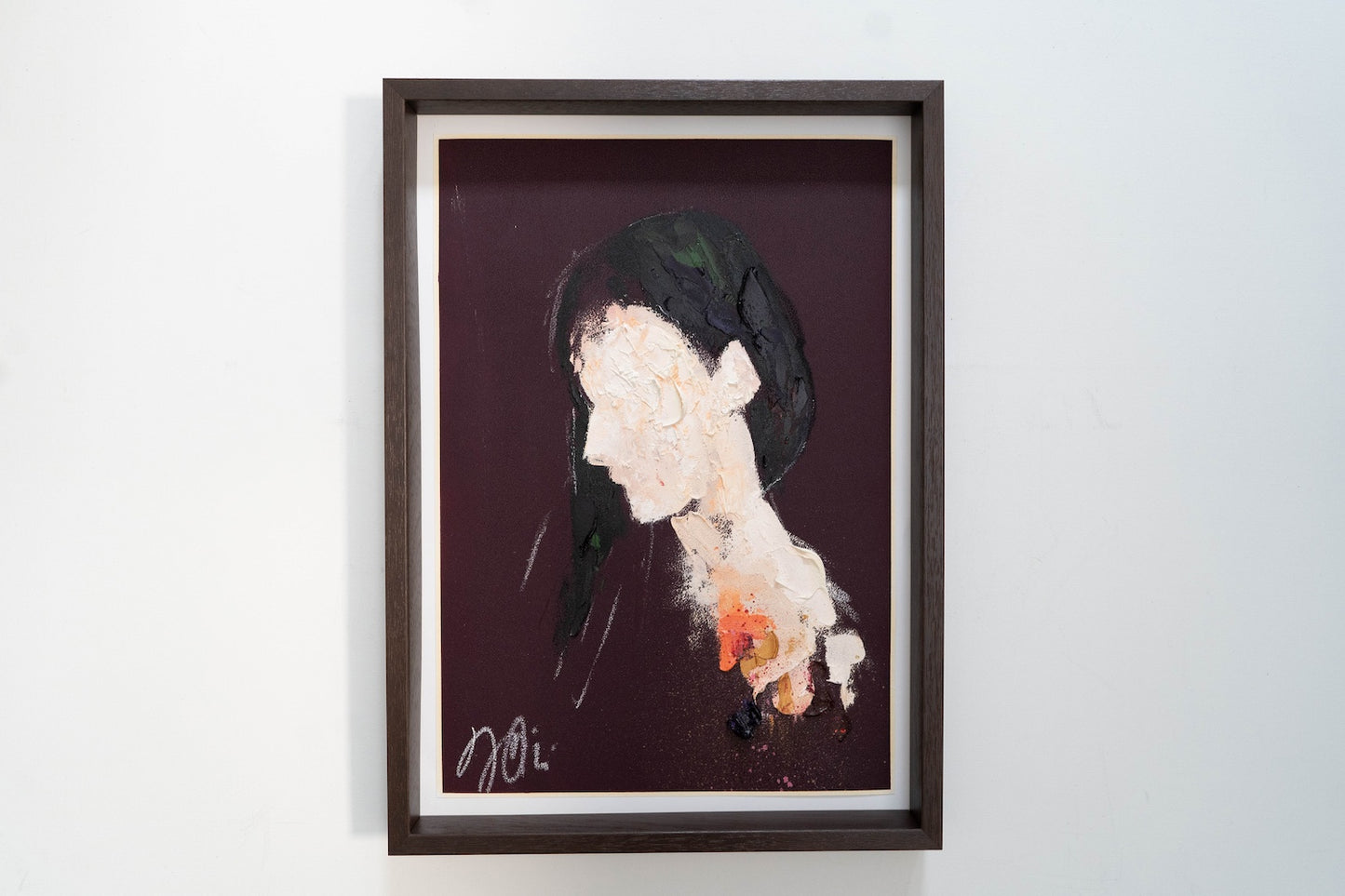 mirror series UNTITLED Portrait (Large size) painting