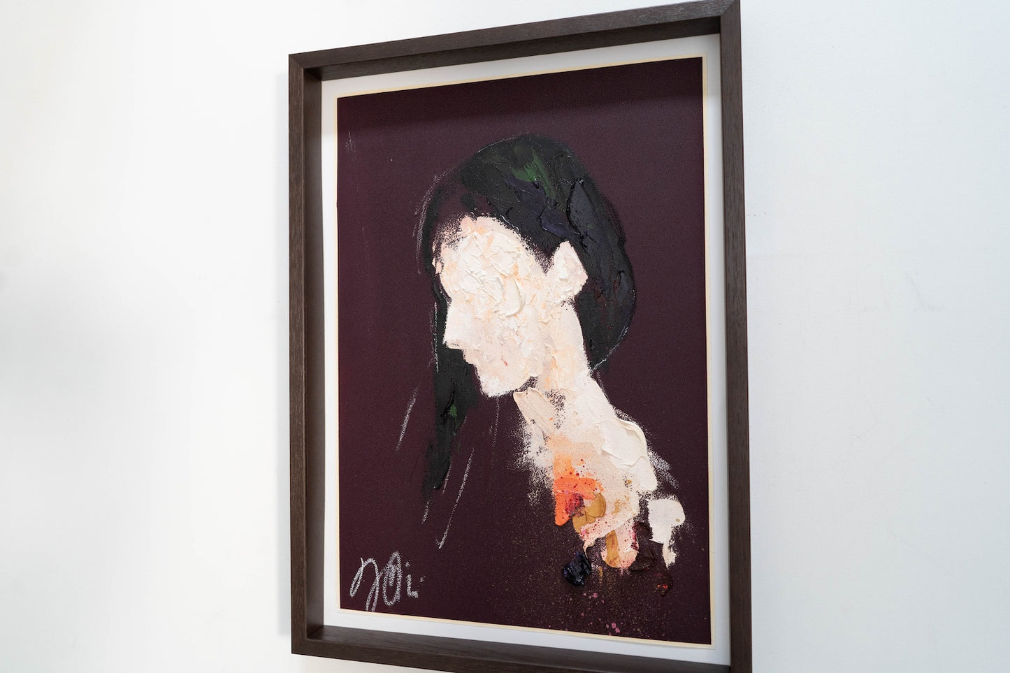 mirror series UNTITLED Portrait (Large size) painting