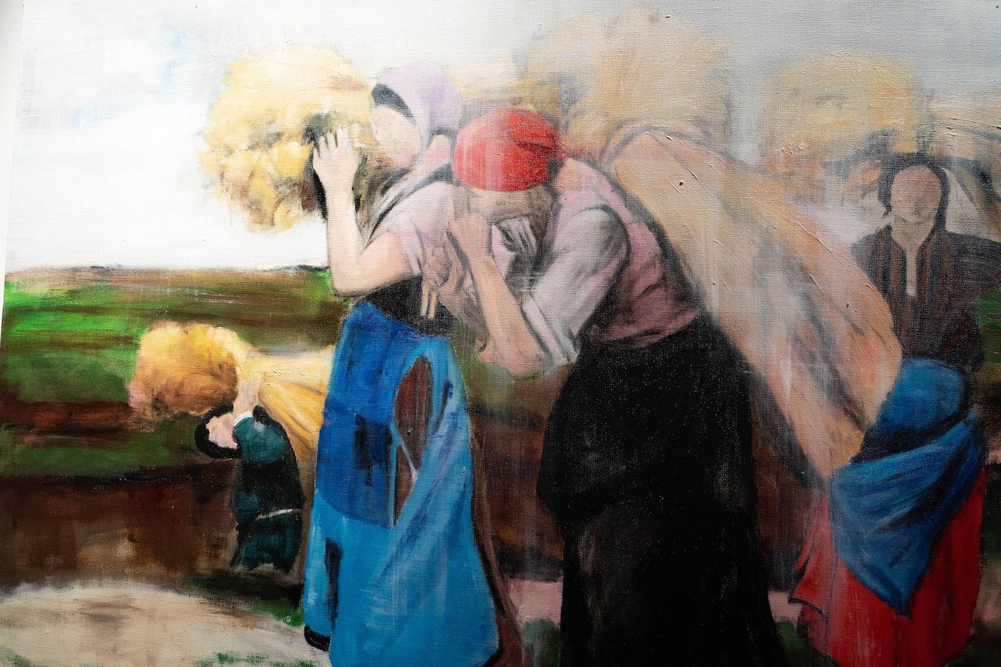 "The Gleaners" after Jean-François Millet painting