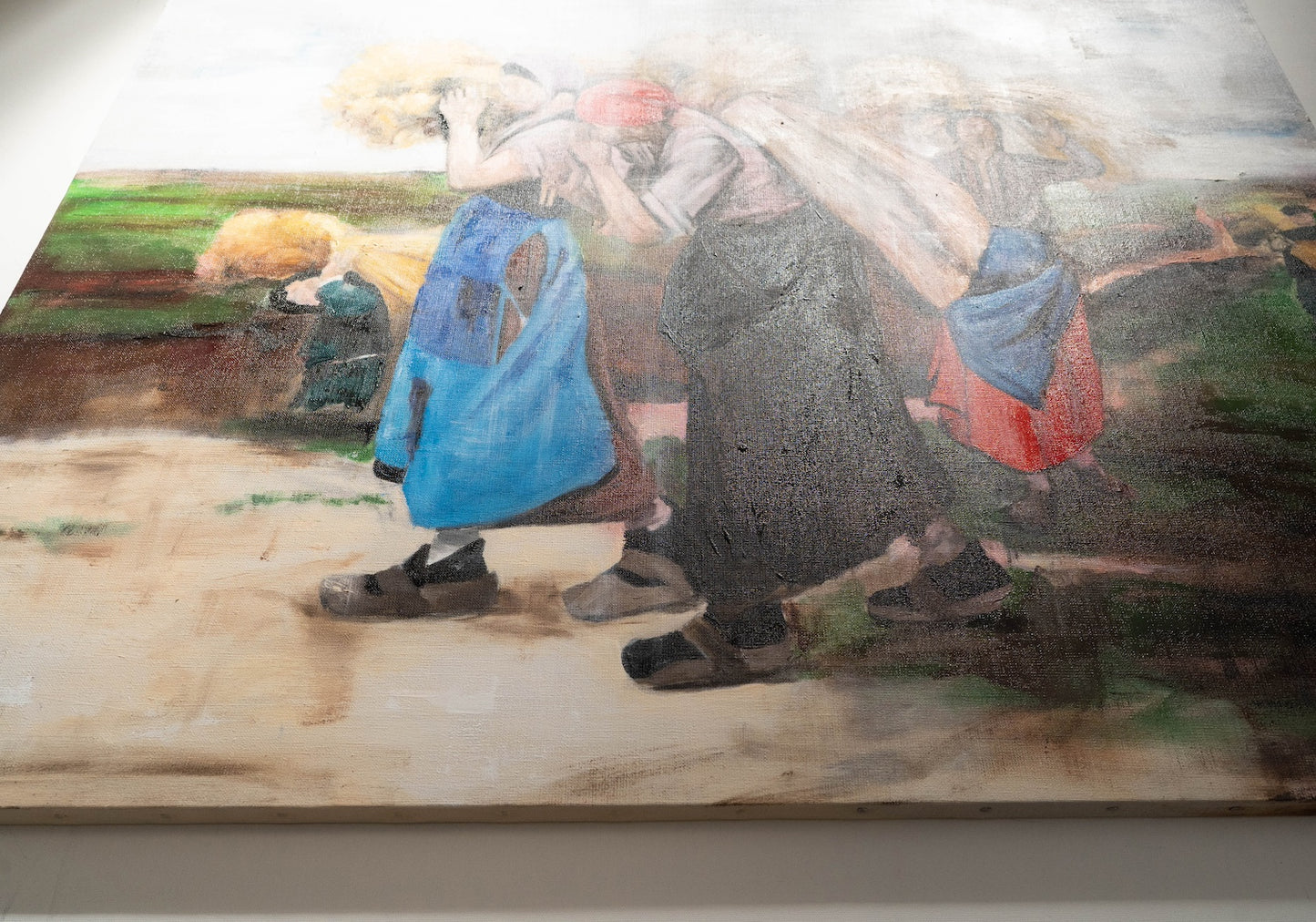 "The Gleaners" after Jean-François Millet painting