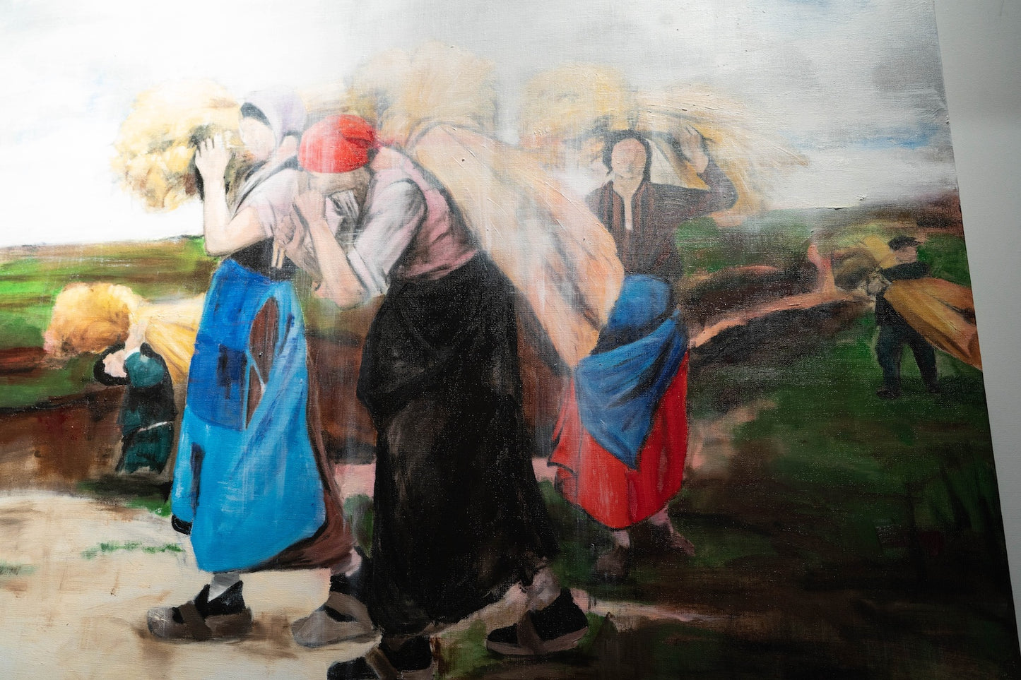 "The Gleaners" after Jean-François Millet painting