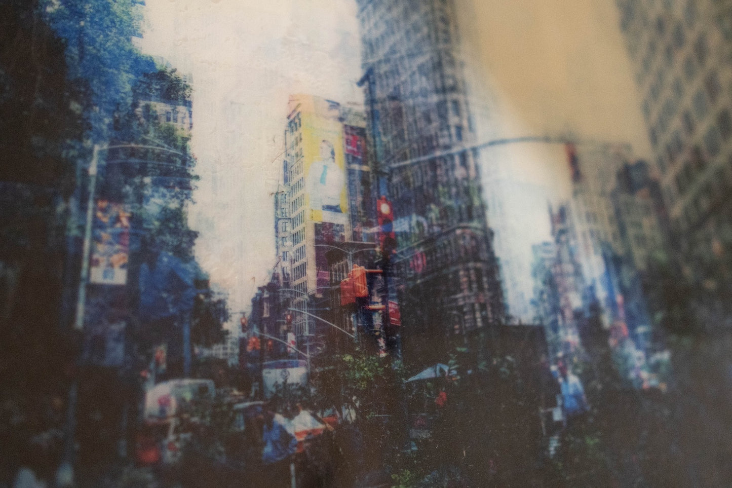 New York, Flatiron Building painting