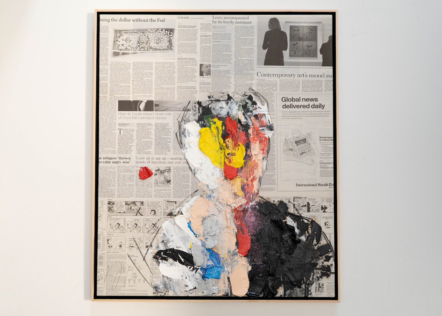 UNTITLED Portrait work painting