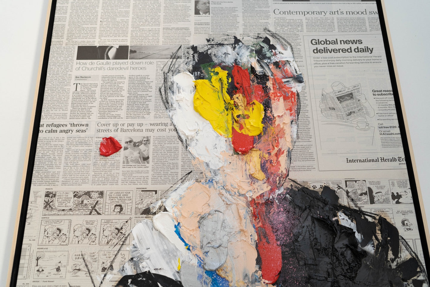 UNTITLED Portrait work painting