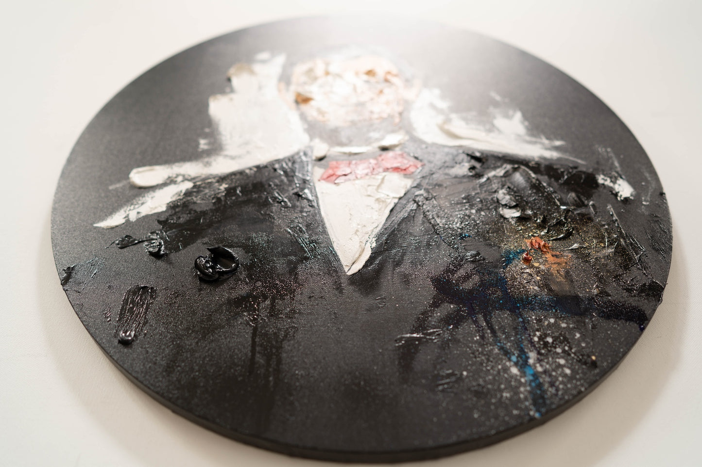 UNTITLED Portrait work (Abraham Lincoln) contemporary painting