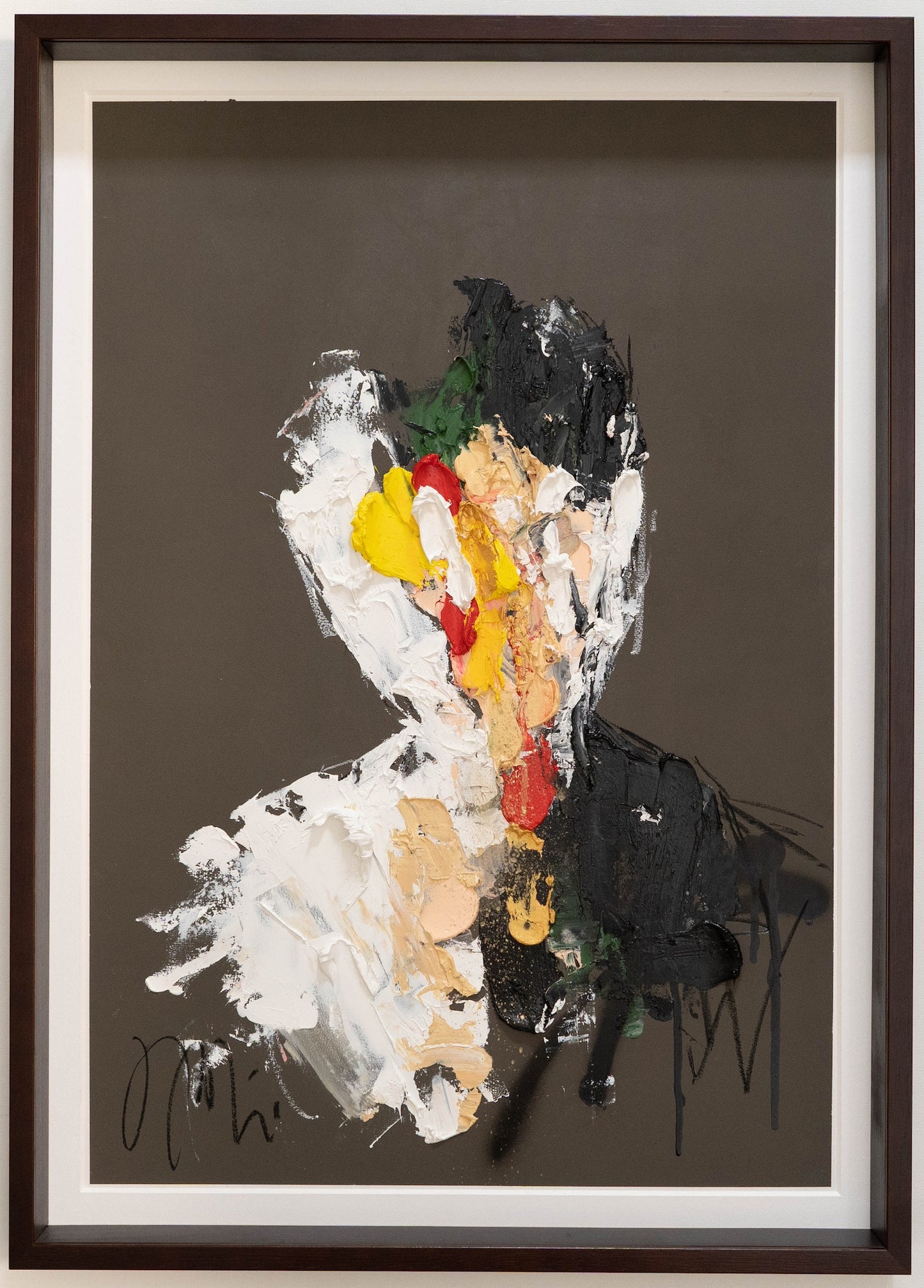 mirror series UNTITLED Portrait (Extra Large) painting