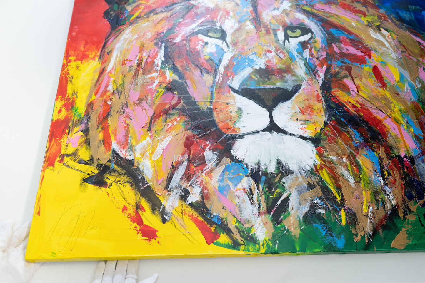 LION contemporary painting