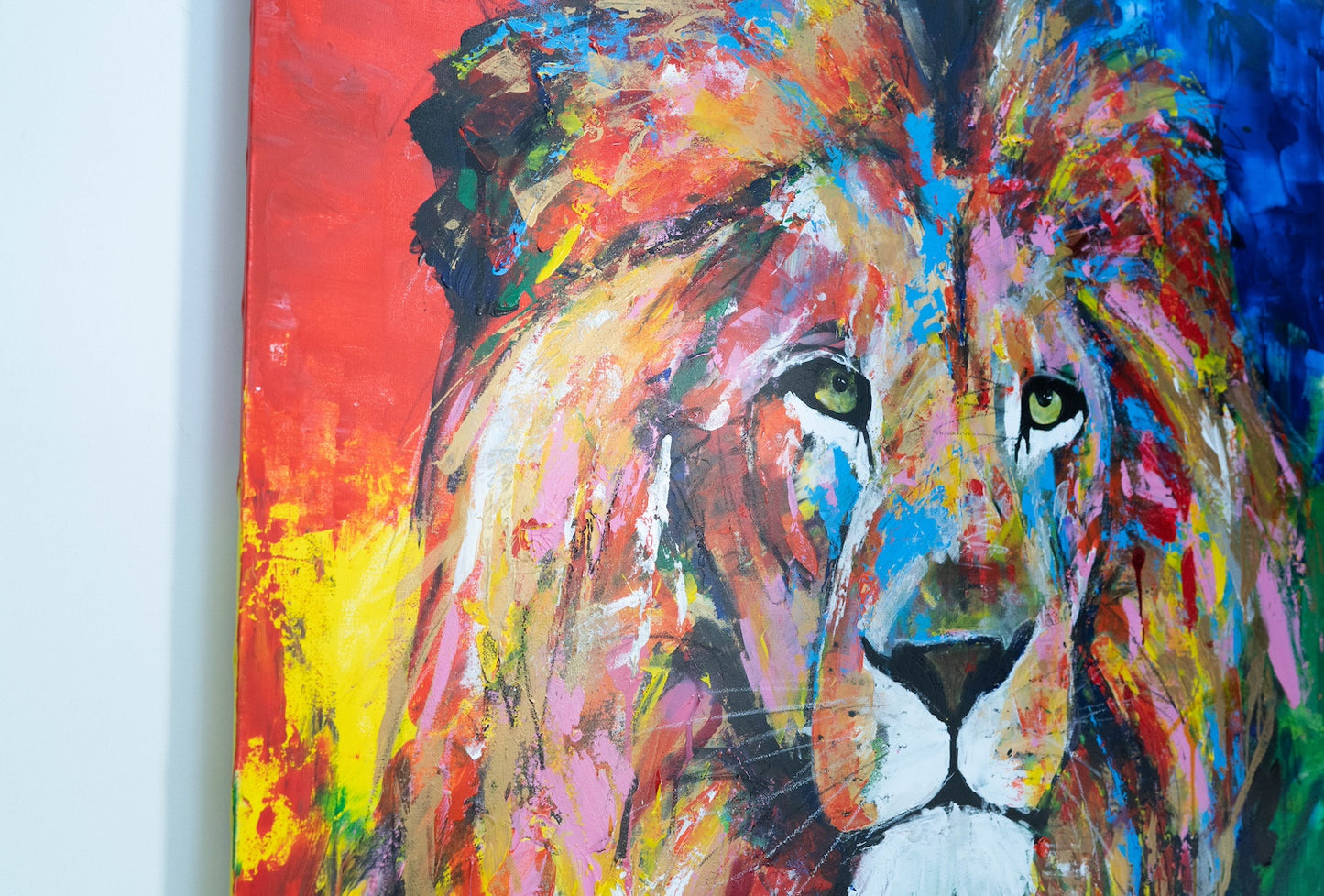 LION contemporary painting