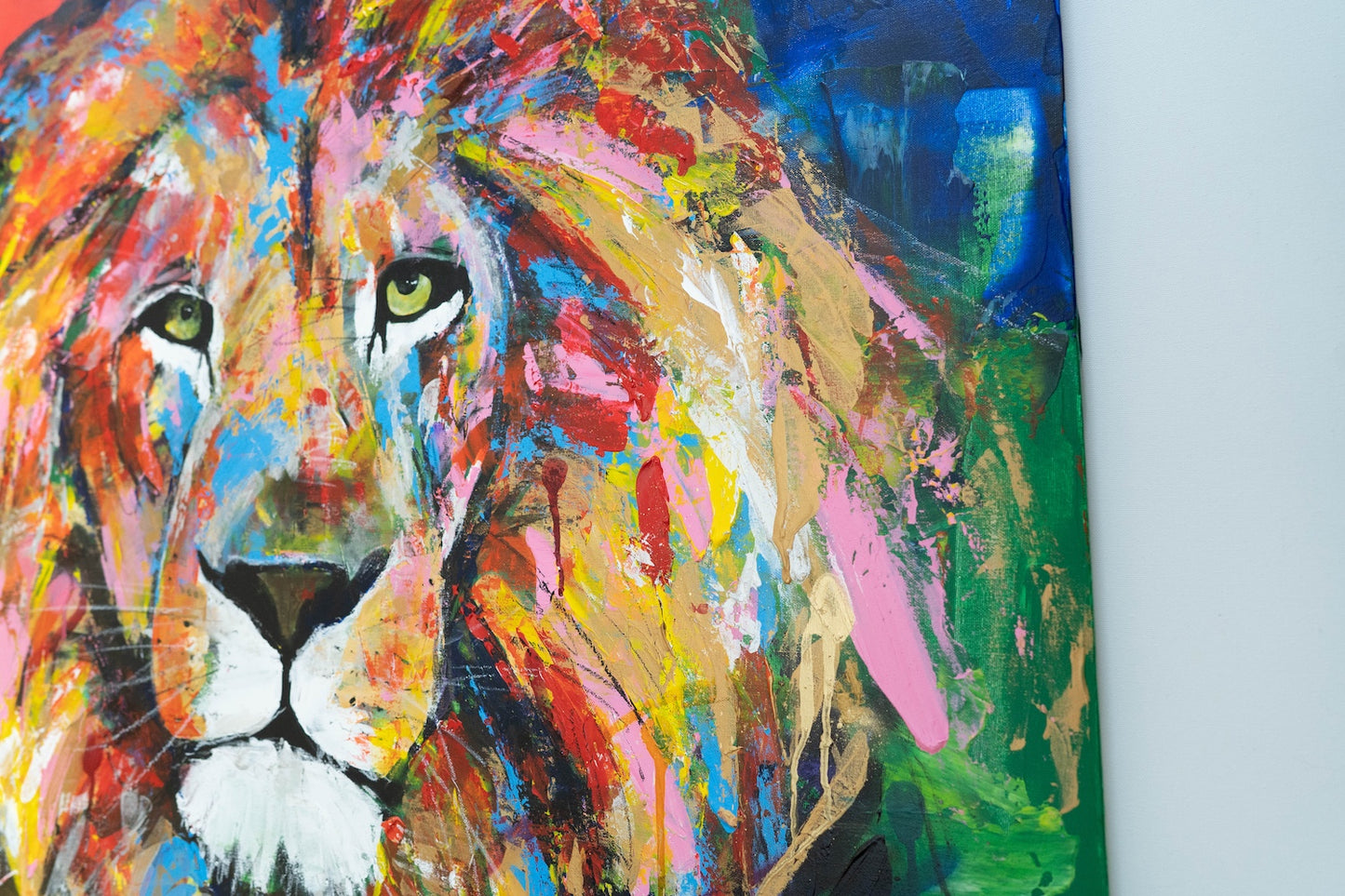 LION contemporary painting